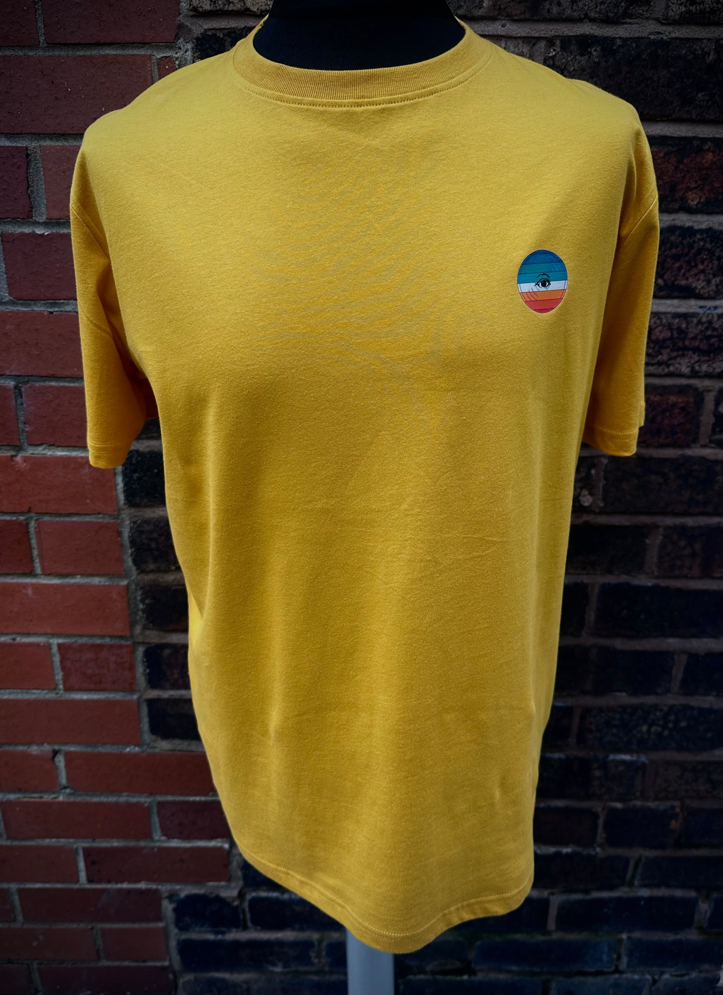 Sankeys Nightclub Inspired Mustard T Shirt 