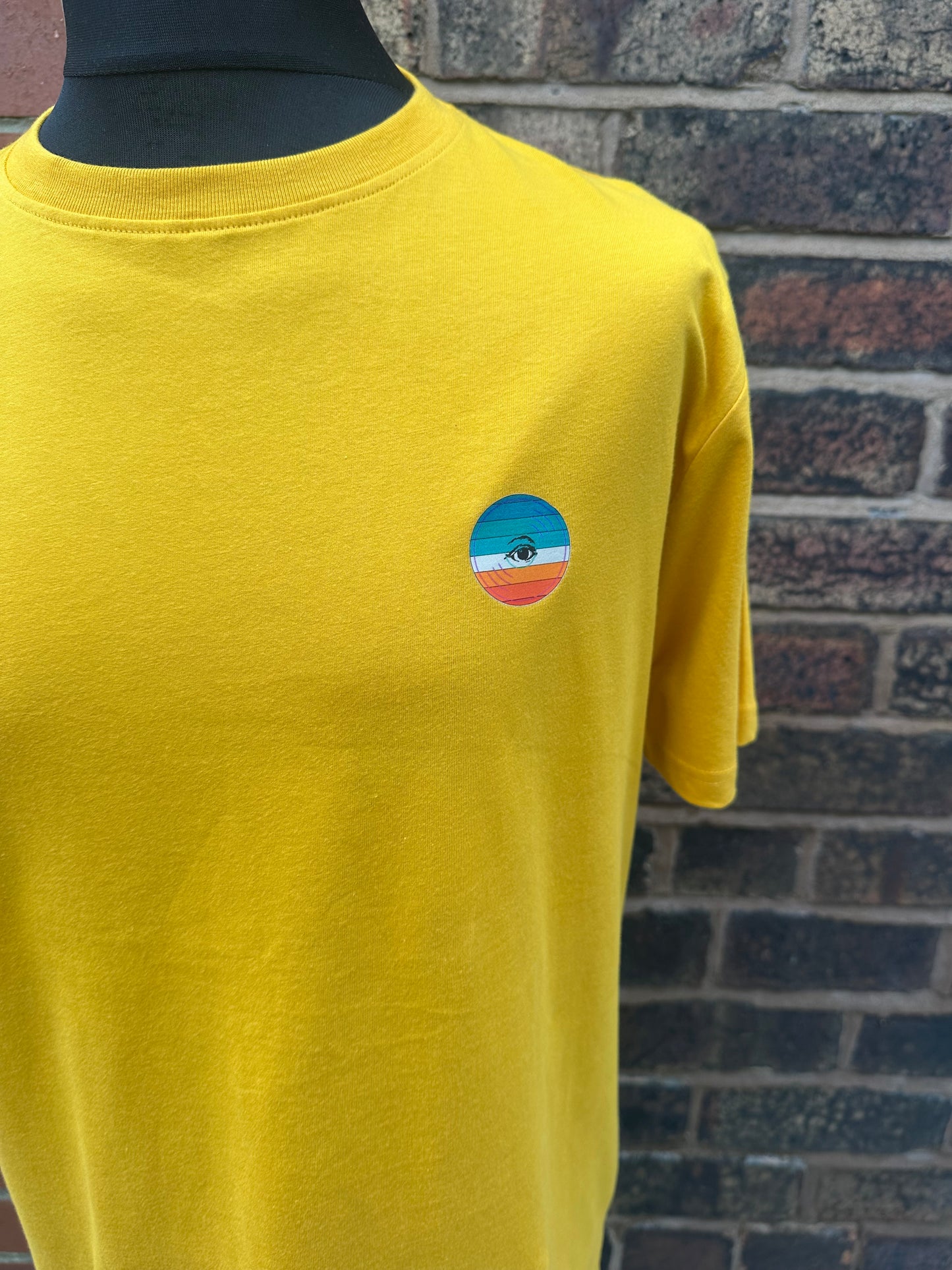 Sankeys Nightclub Inspired Mustard T Shirt 